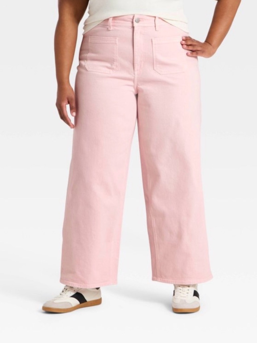 Women’s Highest-Rise Sailor Straight Jeans - Universal Threads in Pink Size 20